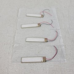 *Lot of 4* PiezoDrive BA4510 Piezoelectric 1mm Bender ±100V Resonance 170Hz