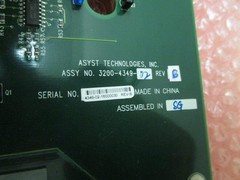 Asyst technologies 3200-4349-02 crossing automation, fab 3000-4349-02