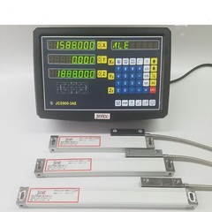 3 AXIS DIGITAL DISPLAY READOUT DRO FOR MILL LATHE MACHINE AND 3 LINEAR SCAL !