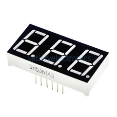 10PCS 0.56 inch 3 digit Red Led display 7 segment Common Cathode New