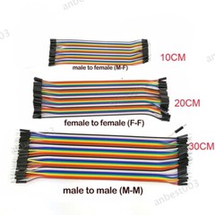 Male to Male Female to Female 40Pin Jumper Wire Connection Line Cable DIY