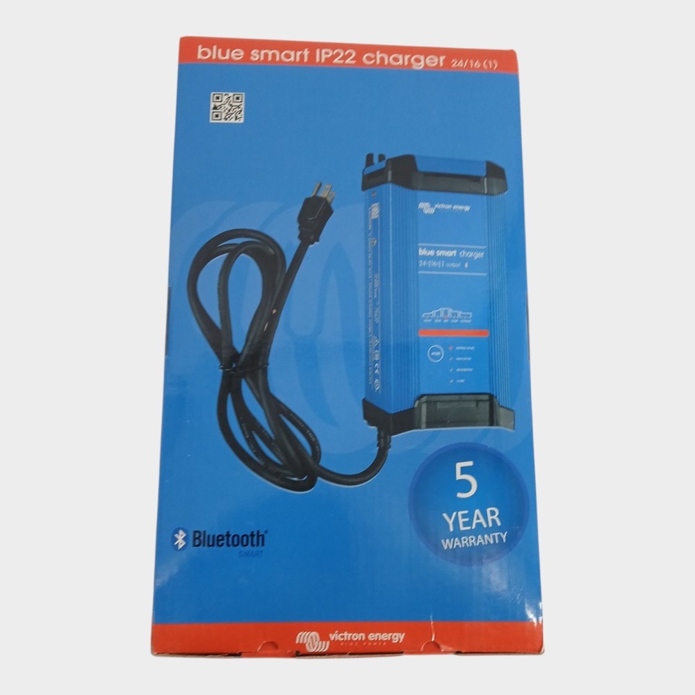 Victron Energy Blue Smart IP22 24V/16A 120 VAC Battery Charger