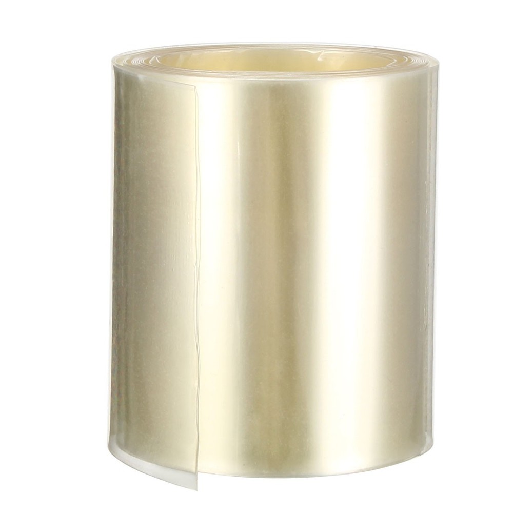 PVC Heat Shrink Tubing Tube 70mm Flat Width for 18650 2M Clear