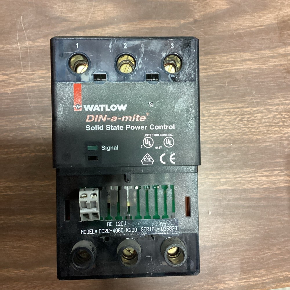 WATLOW DIN-a-mite DC2C-4060-K200 Solid State Power Control