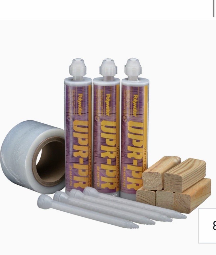 POLYWATER Wood Utility Pole Repair Kit