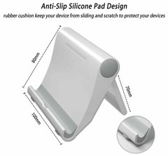 2-Pack For Universal Foldable Cell Phone Tablet Desk Stand Holder Mount Cradle