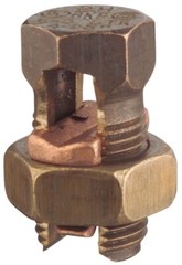 Blackburn 350M, 350 KCMIL Run/Tap, Copper Split-Bolt Connector, 1 pc