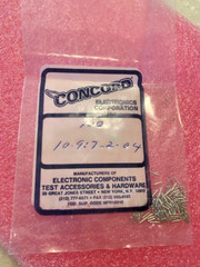 10-917-2-04 CONCORD Electronics COMM NON-INS PC PIN TERM, 0.252″ L, 0.082 100pc