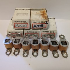 Cutler Hammer H1020 Overload Heater Element, Lot Of 7