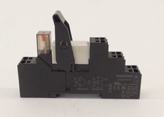 *Lot of 2* Siemens LZS:RT7872P Plug In Relay Socket 16A 250VAC