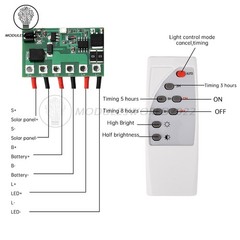 6.4V 7.4V 11.1V 12V Solar Street Light Circuit Board Light Driver Control Board