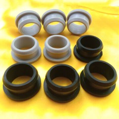 10X Silicone Rubber Cable Grommet Snap-in Firewall Hole Electrical Wiring Gasket