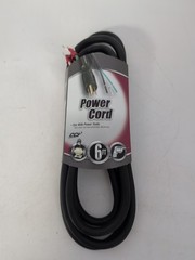 Appliance POWER CORD CCI COLEMAN CABLE 16/3 6FT 13A, 125V NEMA 5-15