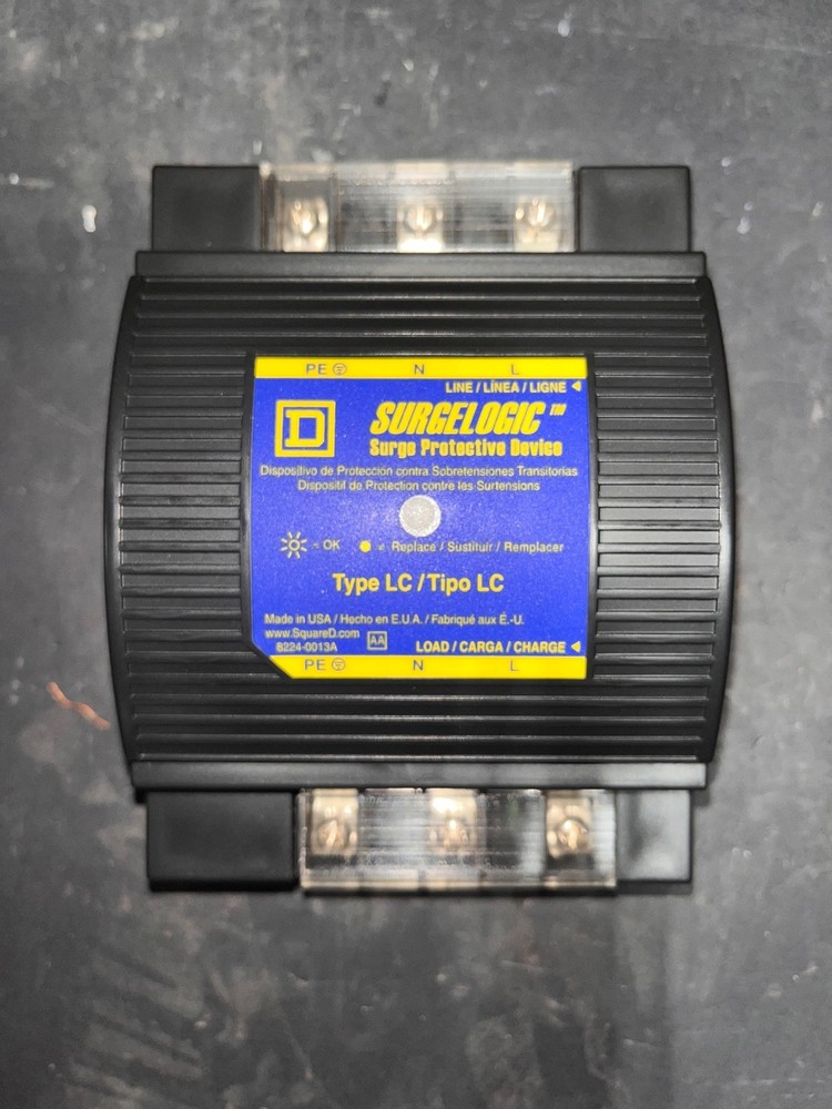 Square D TVS120LC5 SurgeLogic Surge Protective Device