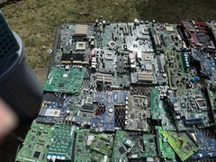 52 Pound Lot Circuit Boards PCB E-Scrap E-Waste Copper Silver Gold Metal Recover