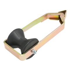 Steel Colored Zinc Zinc-Plated 3inch Cable Roller W/ Fiber Optic Cable For RO300