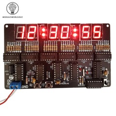 6-bit Digital Circuit Clock DIY Electronic Kit Electronic Clock Teaching Kit