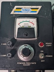 Triten Bulk Welding Control Box Model # EMC3 120 Volts Powder Feed Adjust