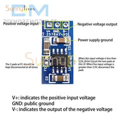 LM7660 Positive to Negative Voltage Conversion Board Voltage Reversal Module