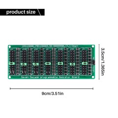 7 Decade 1R – 9999999R Programmable SMD Resistance Slide Resistance Pla1129-