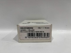 8 PC Konnect-it KN-MG10 Green/Yellow Mini Grounding Terminal Block