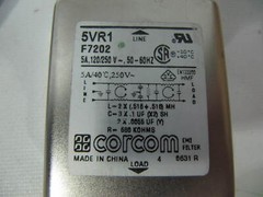 (NEW) Corcom AC Line Filter 5A 120/250VAC F7202 5VR1