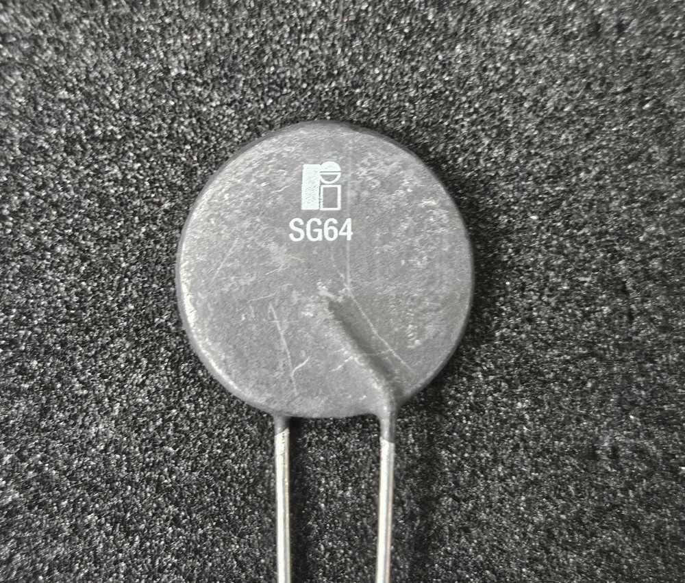 SG64, Inrush Current Limiter, 7 OHM 10A, 24.1mm Dia, Ketema, Qty- 3 pcs