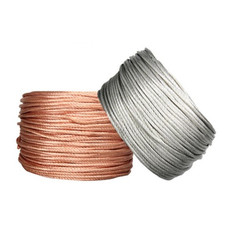 2.5mm²-120mm² Copper/Tinned Round Braid Cable Bare Copper Braid Wire Ground Lead