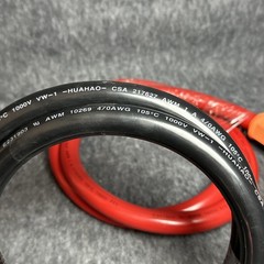 5Ft 4/0AWG AURA Battery to Hybrid Inverter Cable RPC0540ER-G1-US READ!