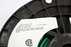 Republic Wire 50 Feet Annealed Cooper PVC Insulation Wet/Dry 600V Green Wire