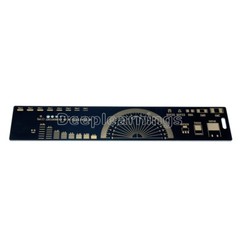 20cm Black Multifunctional PCB Ruler PCB Measuring Tool Angle Measure Meter NEW