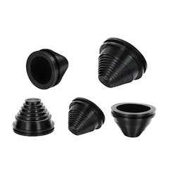 Black Tapered Rubber Wiring Grommets Gaskets Seal 12mm-130mm Guard Cable Special