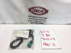 Unbranded F39105 Universal Green (Type 2) 9 Pin Male and Female Splitter Y Cable