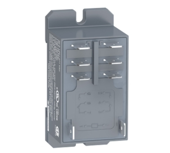 RPF2BJD Power Relay, DIN Rail or Panel Mount Relay, 10 Pack, New