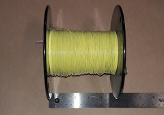 ( 447 FT ) M22759/35-24-4 Yellow SPC Cable Wire 24Awg 19 Strand / 36Awg 600V
