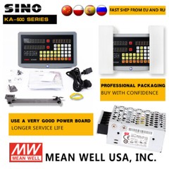 0.001mm/0.005mm SINO 2-Axis Digital Readout Set KA300/KA500 Linear Scale Encoder
