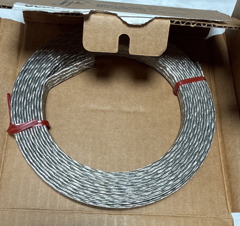 Scotch 25 Electrical Grounding Braid (1/2″ X 15′) NEW 34-7031-5746-0