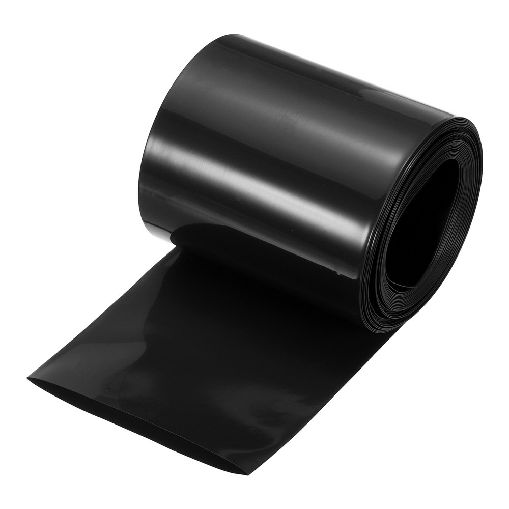 Battery Wrap 80mm Flat 18ft Heat Shrink Tube Wraps Black