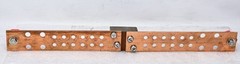 Used HARGER RGBH181.617UP 1/8 x 1.6 x 17 in Rack Ground Bar