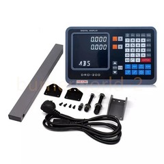 250mm&1000mm Linear Scale 2 Axis DRO 5um Digital Readout Kit 10” 40” Milling