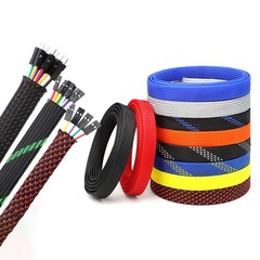 Expandable Braided Cable Tidy Sleeving Wire Harness Flexible Polyester (PET)