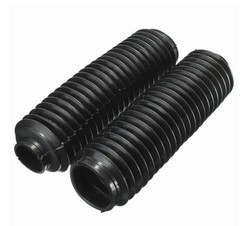2pcs Rubber Corrugated Sleeve Flexible Moulded Bellows Inner diameter 80mm