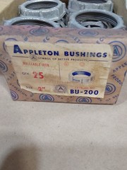 Appleton BU200, 2″, Malleable Iron,Rigid Conduit Bushing, Lot Of 25