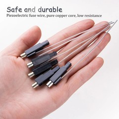 10Pcs Piezoelectric Fire Wire Copper Cap Electronic Igniter DIY Replacement Part