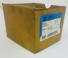 EATON CORPORATION CROUSE HINDS NO. FDT3 COOPER CROUSE HINDS CONDUIT SINGLE GANG