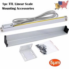 Precision 5μm Linear Scale DRO 2/3 Axis Digital Readout Glass Encoder Lathe Mill