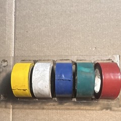 Color-coding Wire Vinyl Electric Tape (5) Colors