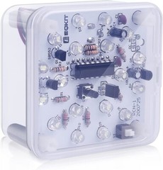 White LED Night Light Lamp DIY Electronics Kit Soldering Practice For Students