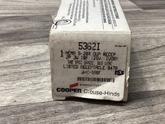 EATON CORPORATION 5362I 5-20R DUP RECEP. 2P 3W 20F 125V #119N20*SI