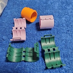 Color Code Cuffs for .63″ OD Cable CCC-0.63-C10 Siemon 100pk 1/2 Coax Clips